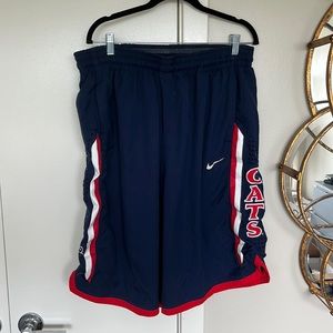 U of A Wildcats Men’s Basketball Shorts Nike Dri-Fit XXL University Of Arizona